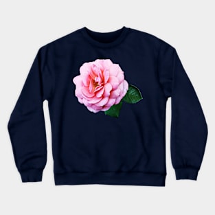 Pink Renaissance Rose Crewneck Sweatshirt